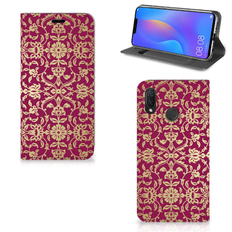 Telefoon Hoesje Huawei P Smart Plus Barok Pink