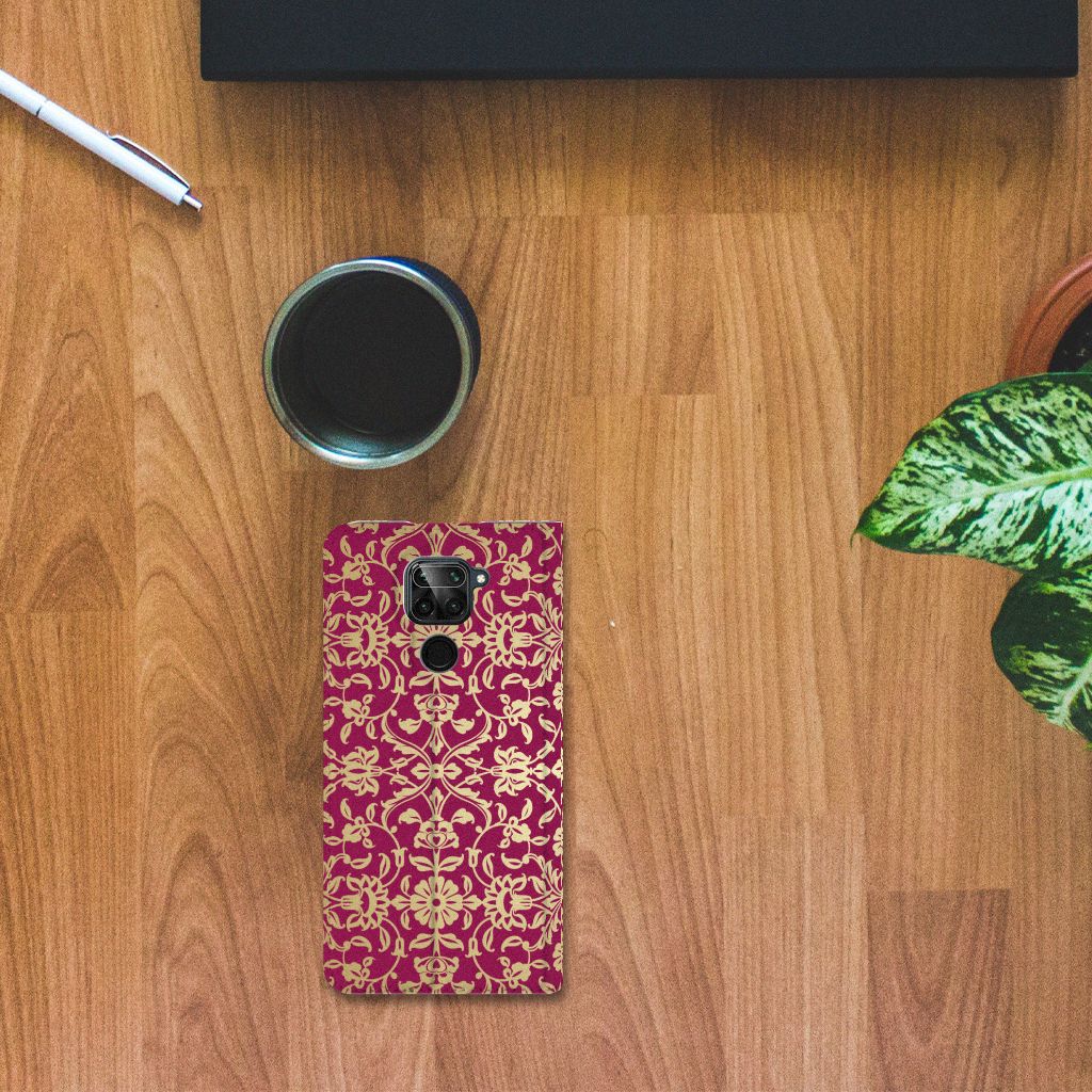 Telefoon Hoesje Xiaomi Redmi Note 9 Barok Pink