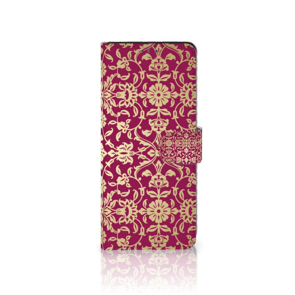 Wallet Case Sony Xperia 5II Barok Pink