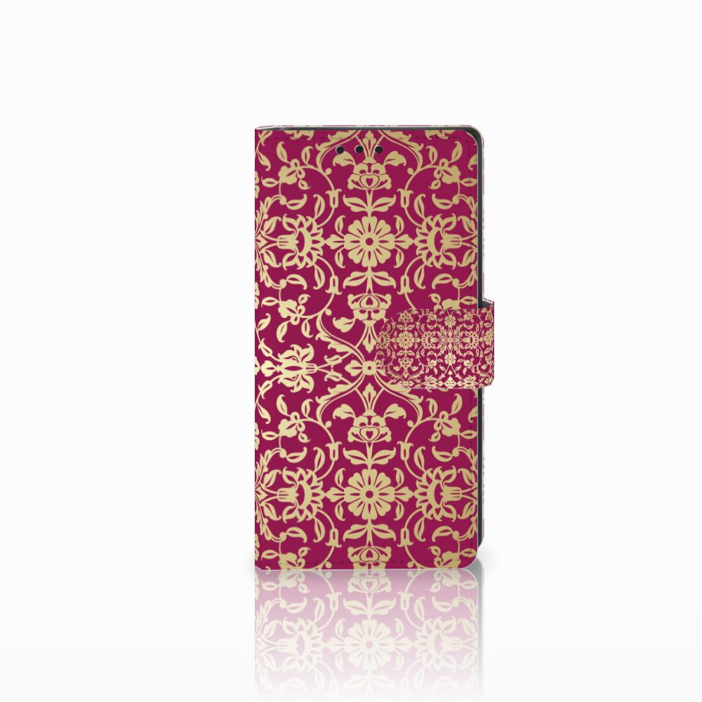 Wallet Case Sony Xperia XA1 Barok Pink
