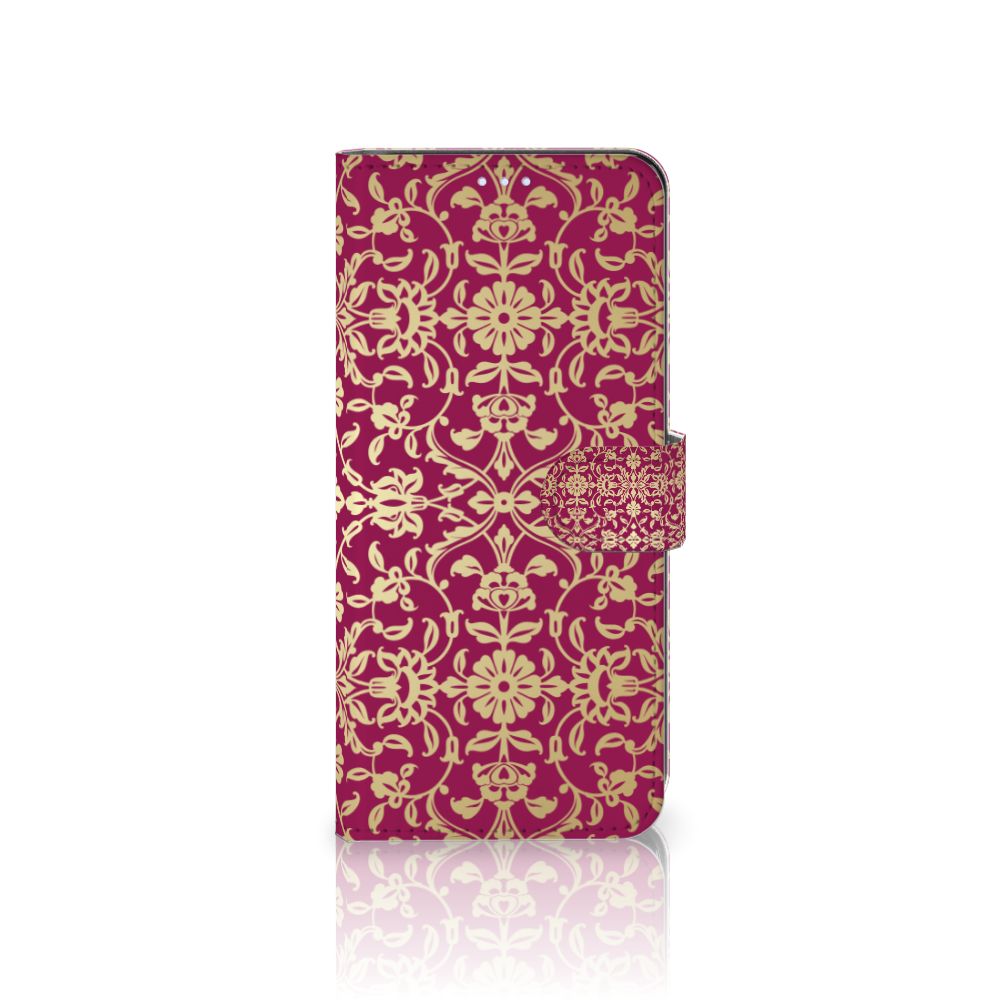 Wallet Case Motorola Moto G100 Barok Pink