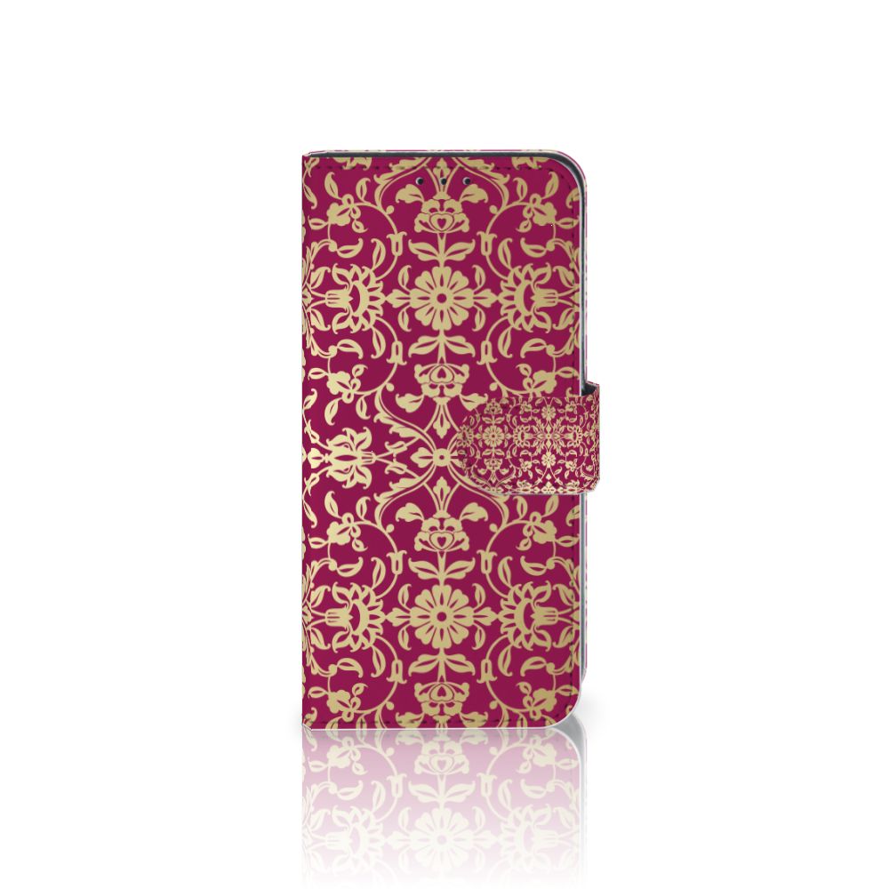 Wallet Case Samsung Galaxy M10 Barok Pink
