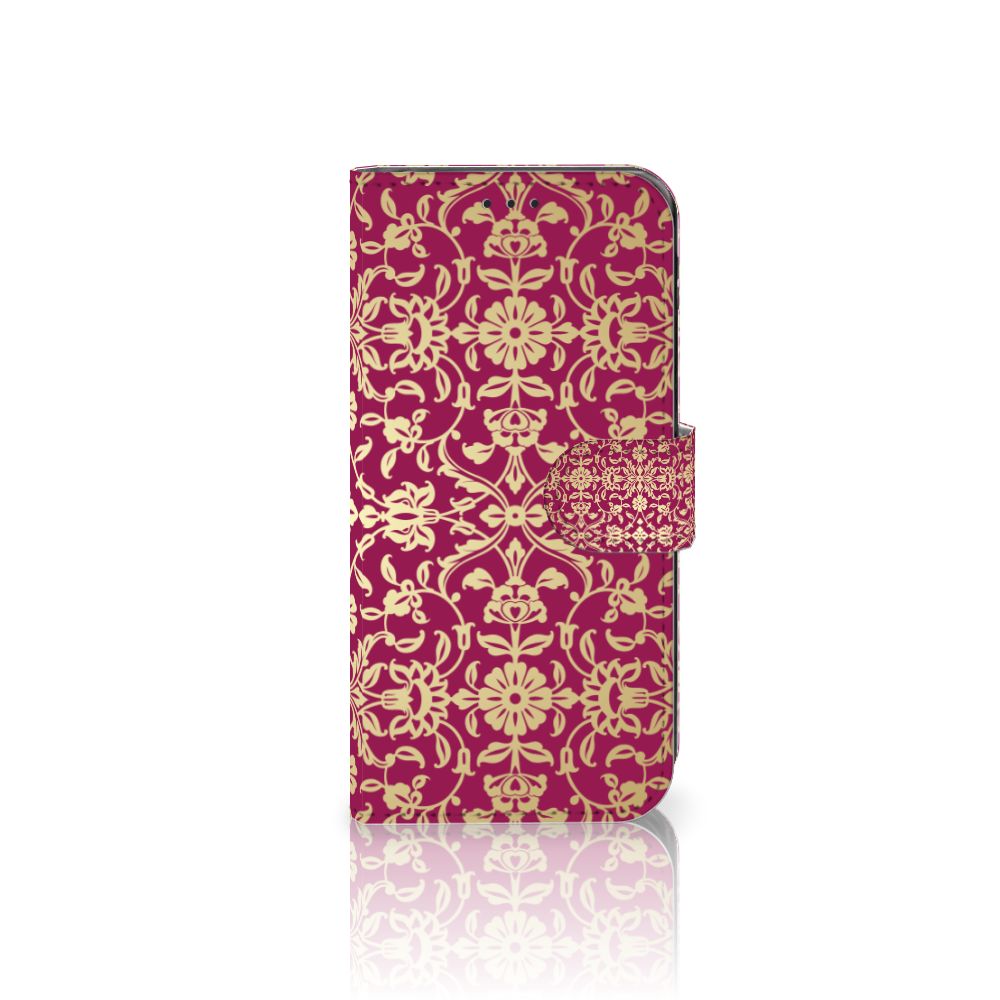 Wallet Case Samsung Galaxy J5 2017 Barok Pink