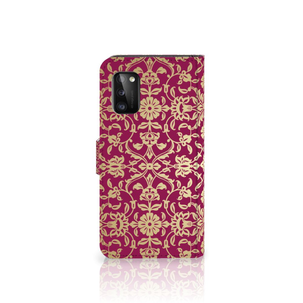 Wallet Case Samsung Galaxy A41 Barok Pink