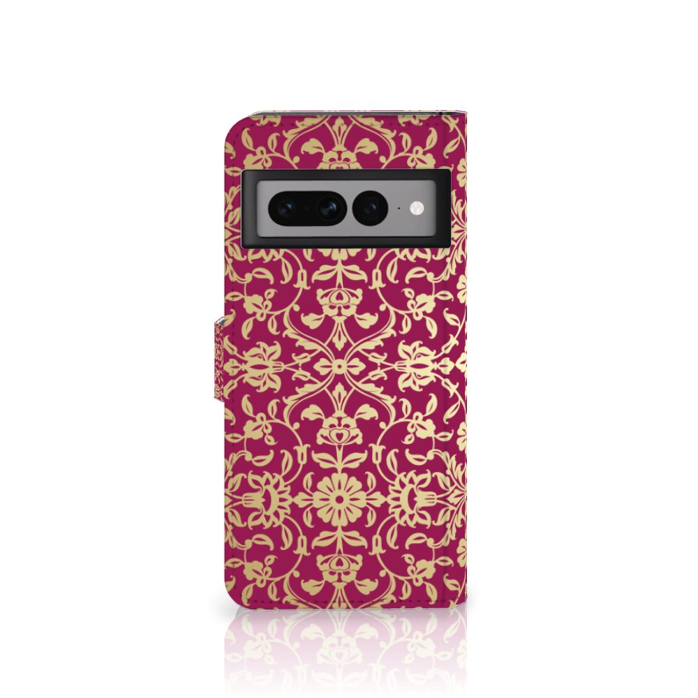 Wallet Case Google Pixel 7 Pro Barok Pink