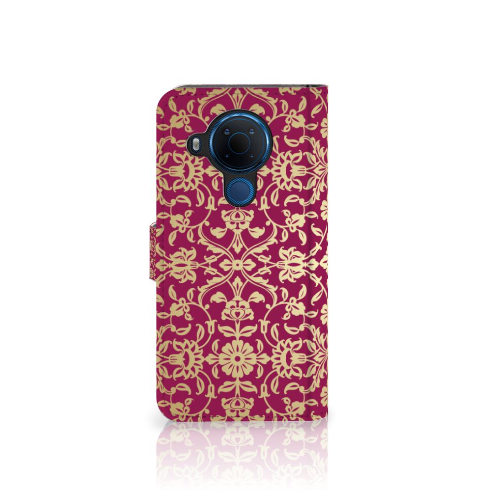Wallet Case Nokia 5.4 Barok Pink