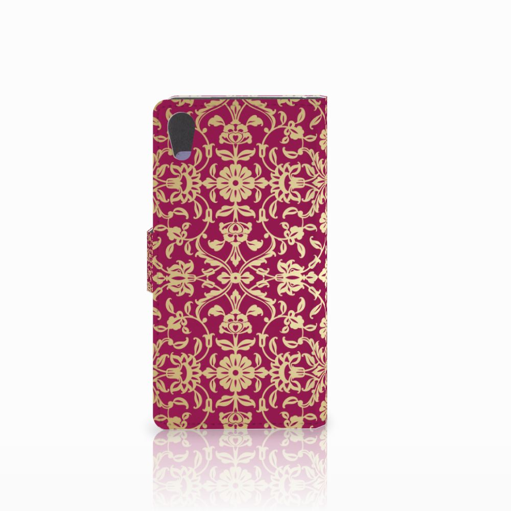 Wallet Case Sony Xperia XA1 Barok Pink