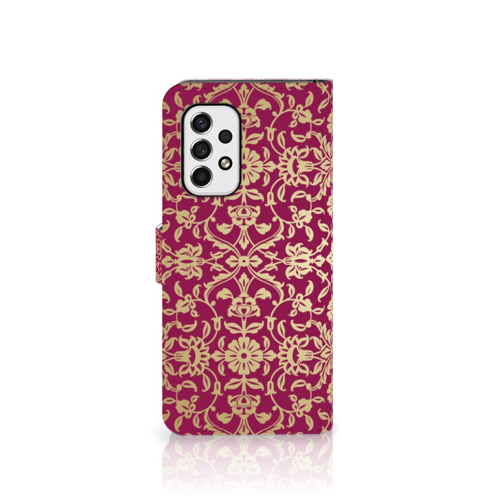Wallet Case Samsung Galaxy A53 Barok Pink