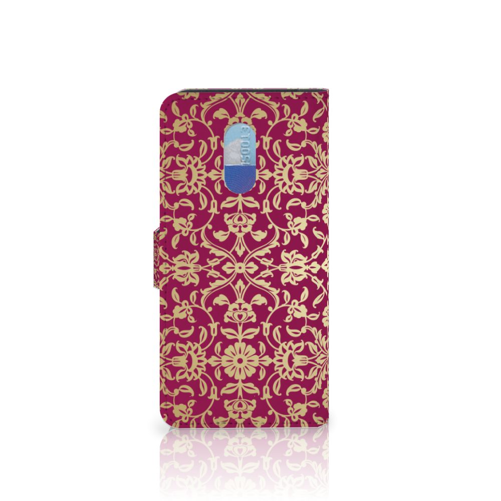 Wallet Case OnePlus 7 Barok Pink