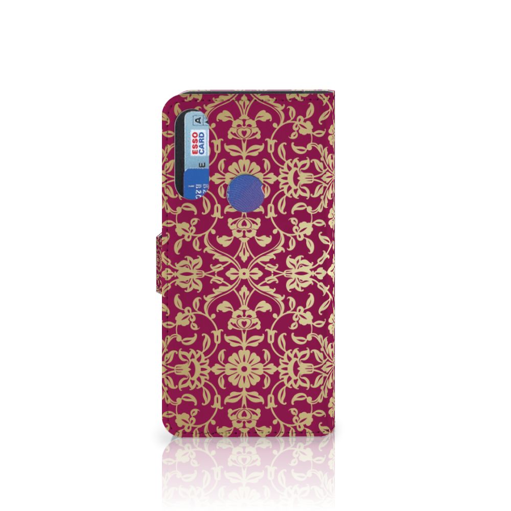 Wallet Case Alcatel 1S 2020 Barok Pink