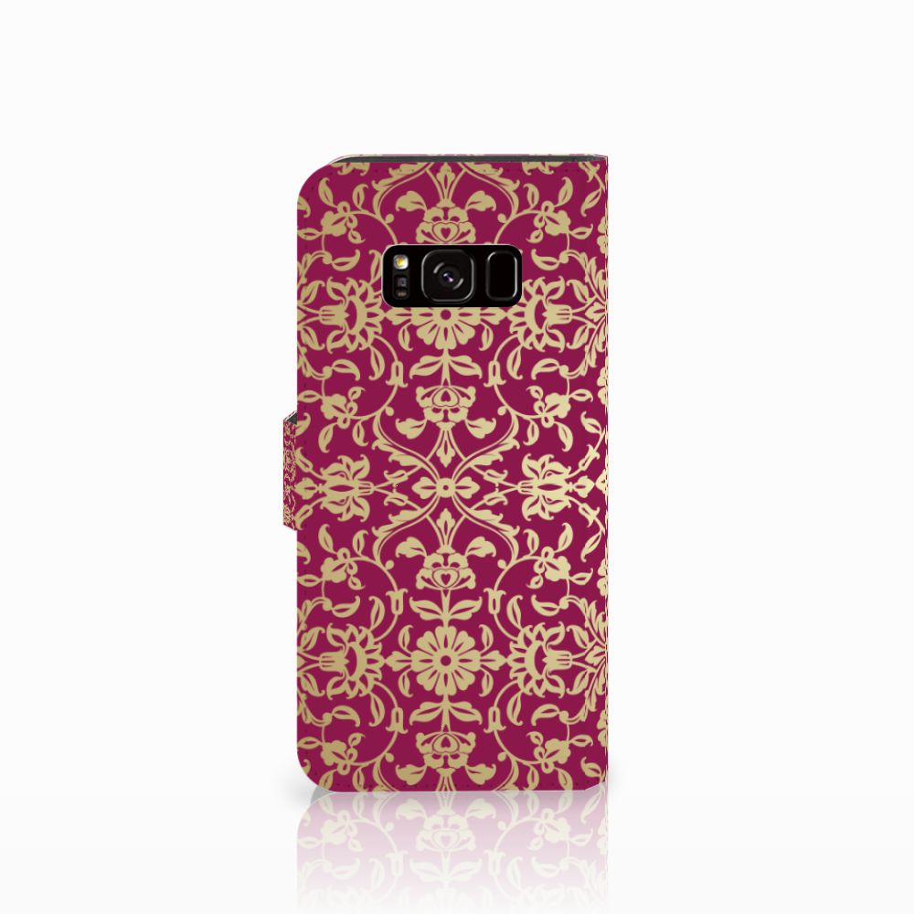 Wallet Case Samsung Galaxy S8 Barok Pink