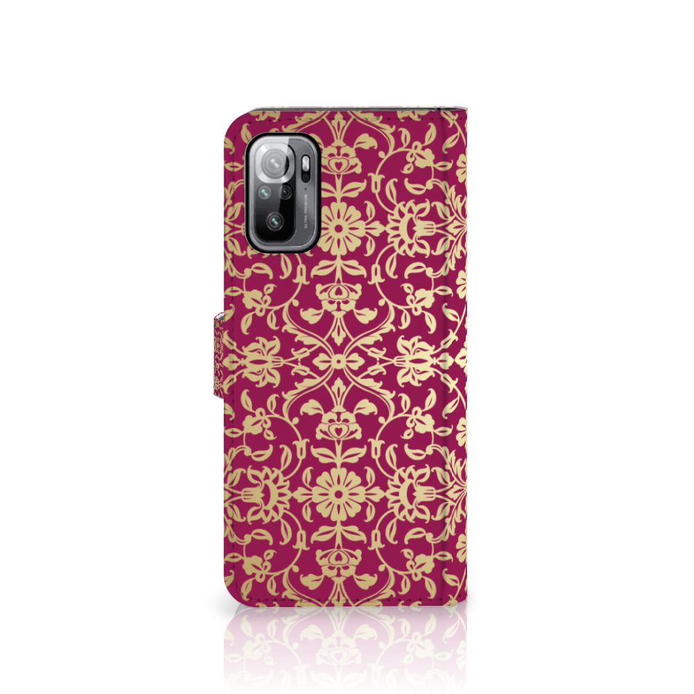 Wallet Case Xiaomi Redmi Note 10/10T 5G | Poco M3 Pro Barok Pink