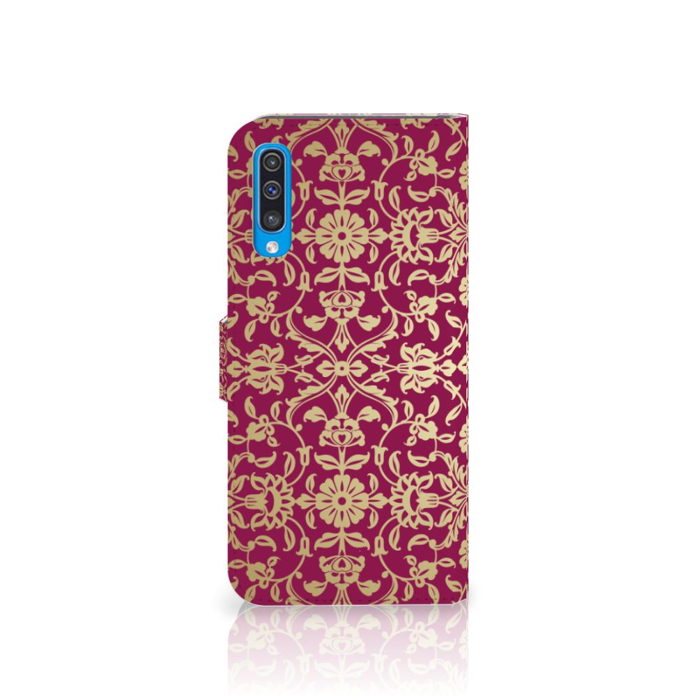 Wallet Case Samsung Galaxy A50 Barok Pink