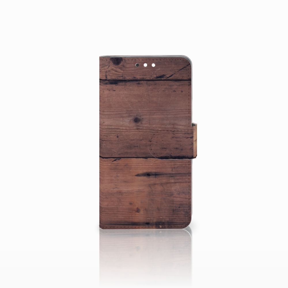 Nokia 8 Sirocco | Nokia 9 Book Style Case Old Wood