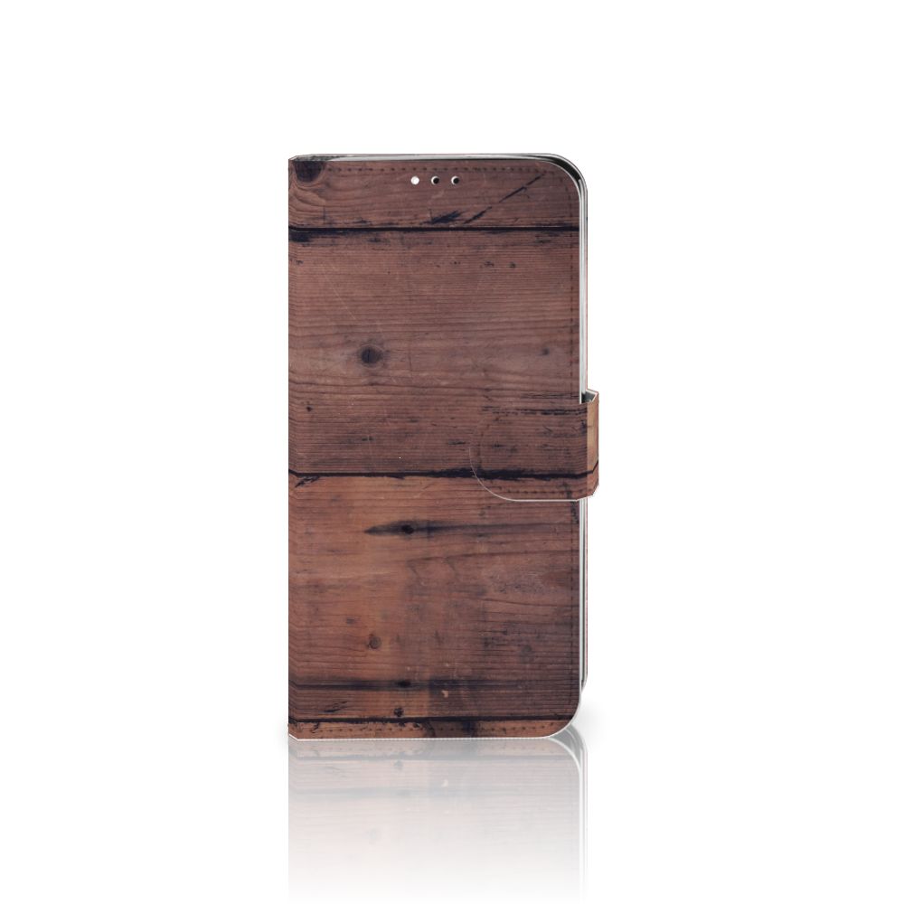 Motorola Moto G7 | G7 Plus Book Style Case Old Wood