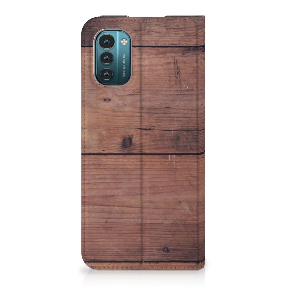 Nokia G11 | G21 Book Wallet Case Old Wood