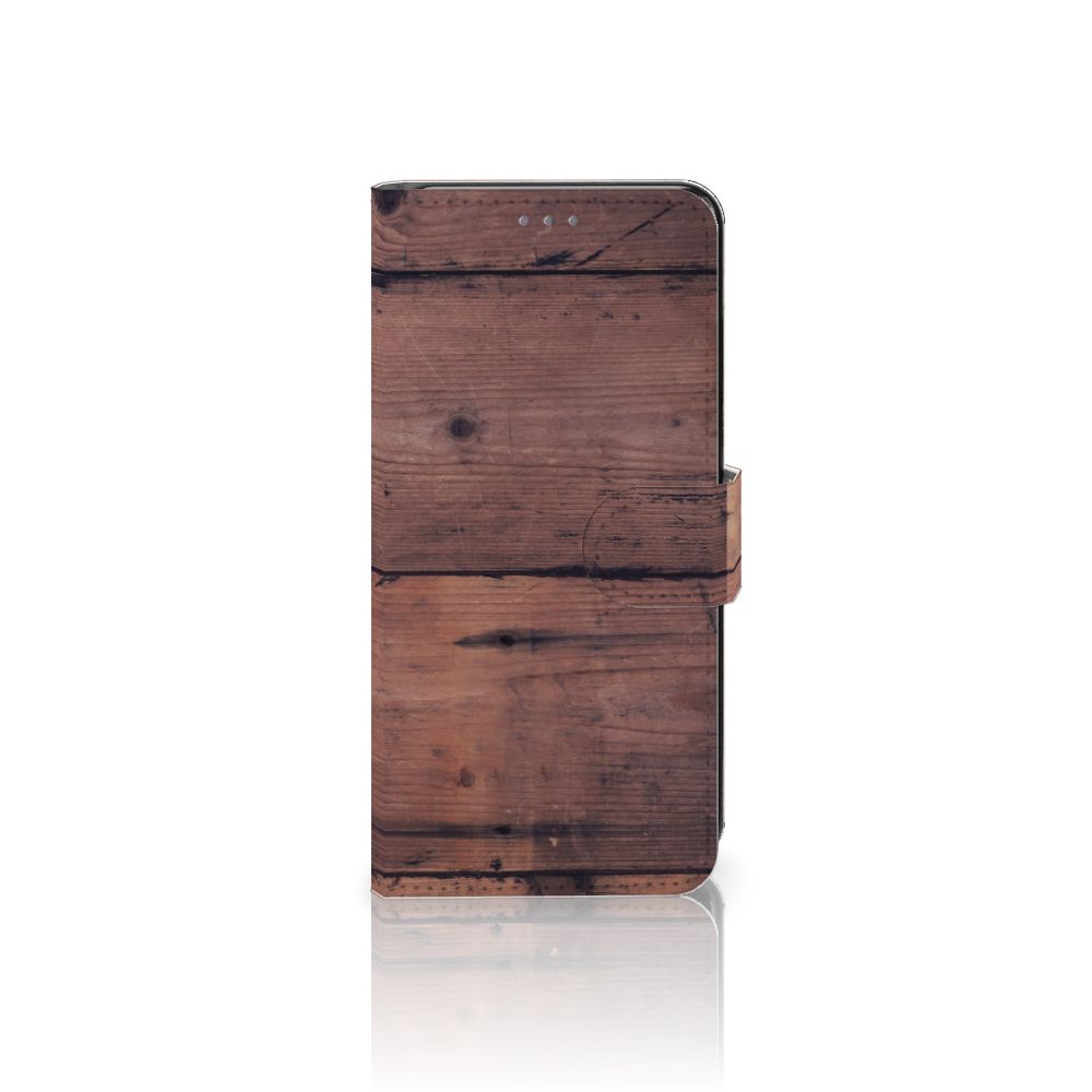 Motorola Edge 30 Neo Book Style Case Old Wood