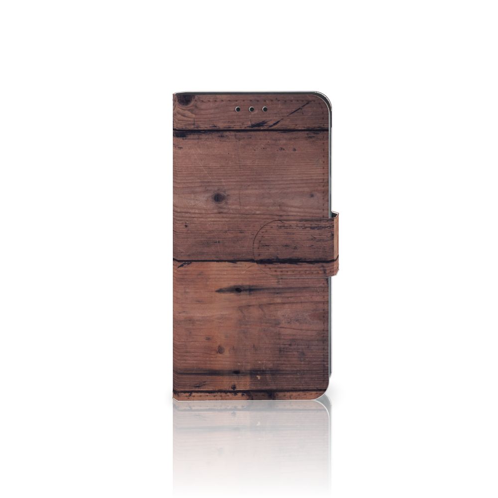 Samsung Galaxy A3 2017 Book Style Case Old Wood