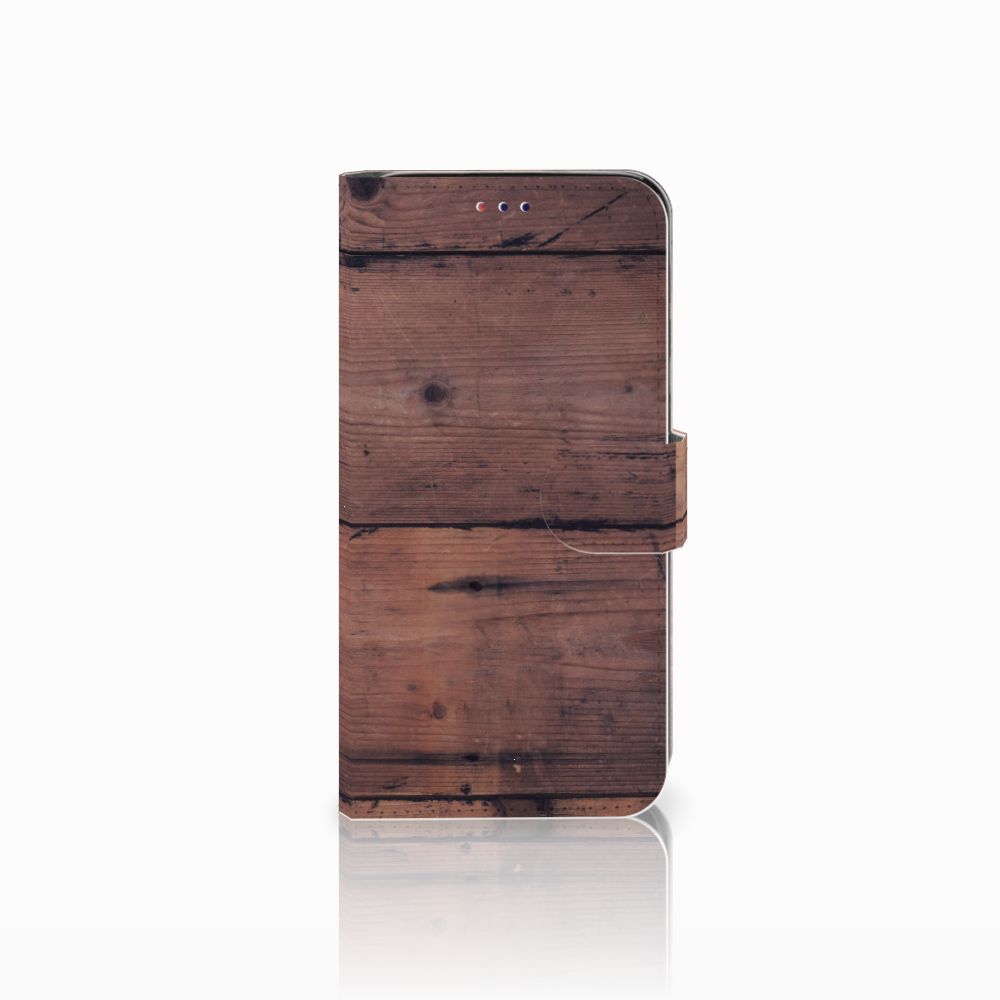 Samsung Galaxy A10 Book Style Case Old Wood