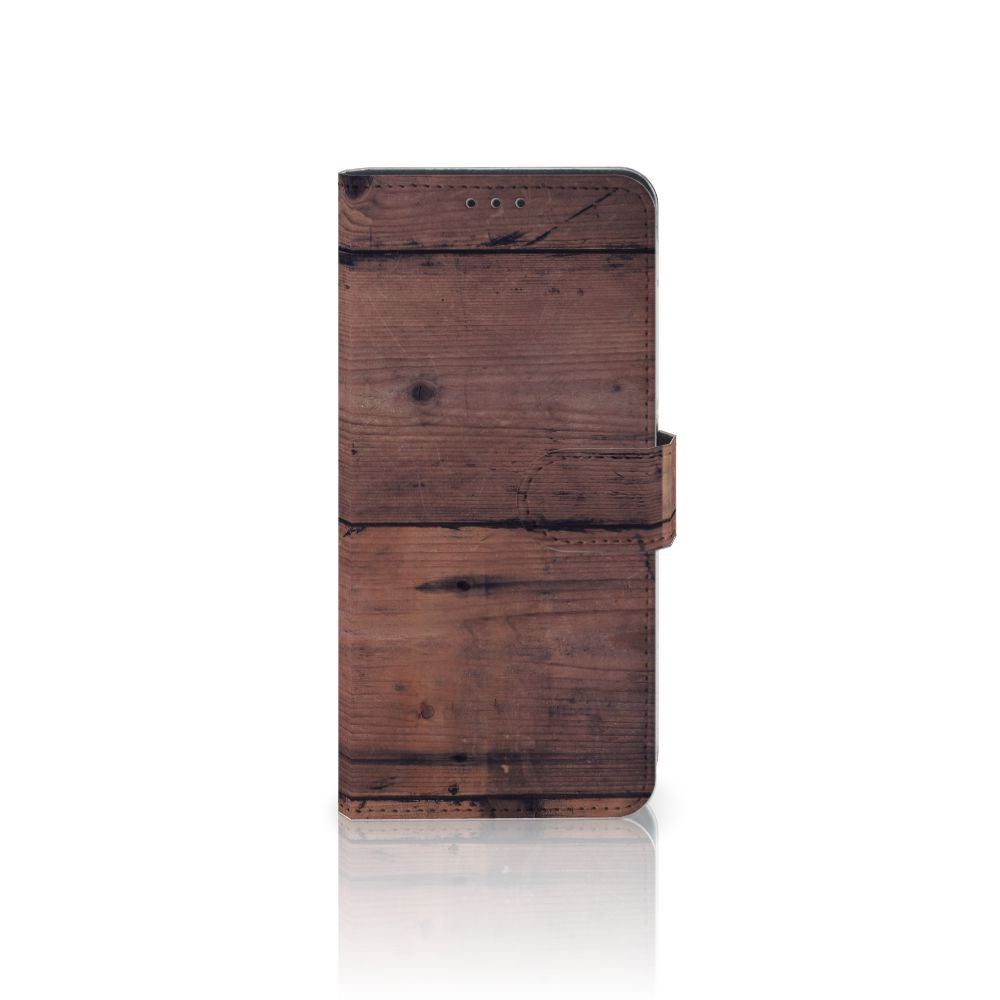 Huawei P40 Pro Book Style Case Old Wood