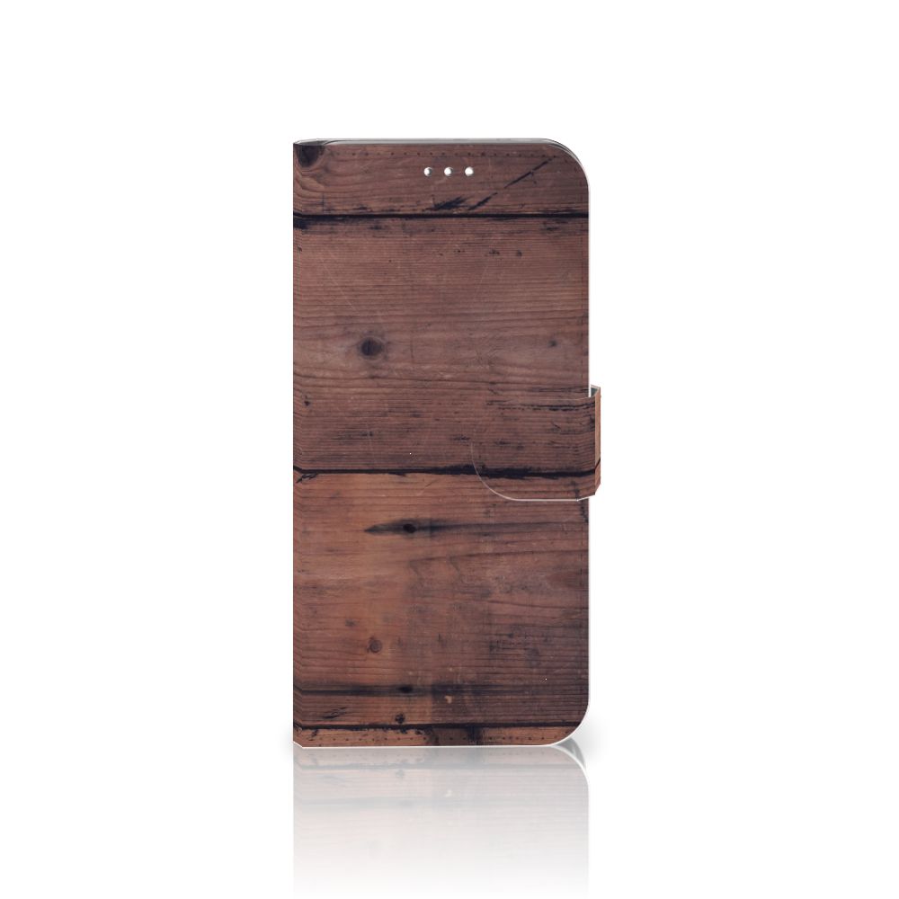 Samsung Galaxy S10 Plus Book Style Case Old Wood