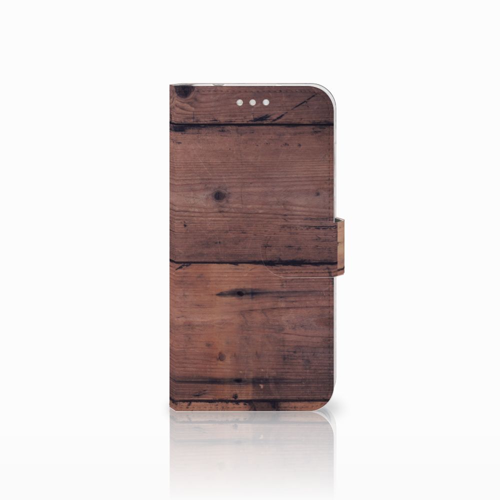 Huawei P20 Pro Book Style Case Old Wood