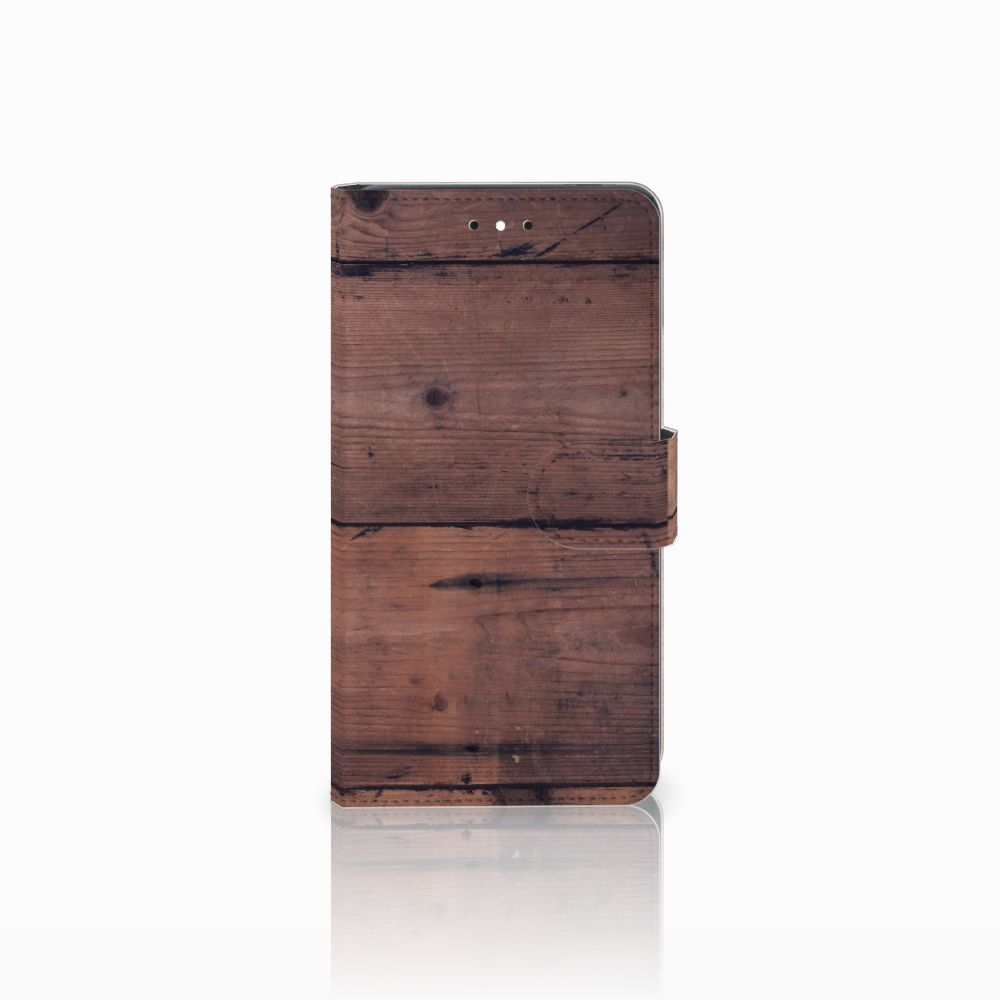 Nokia 2.1 (2018) Book Style Case Old Wood