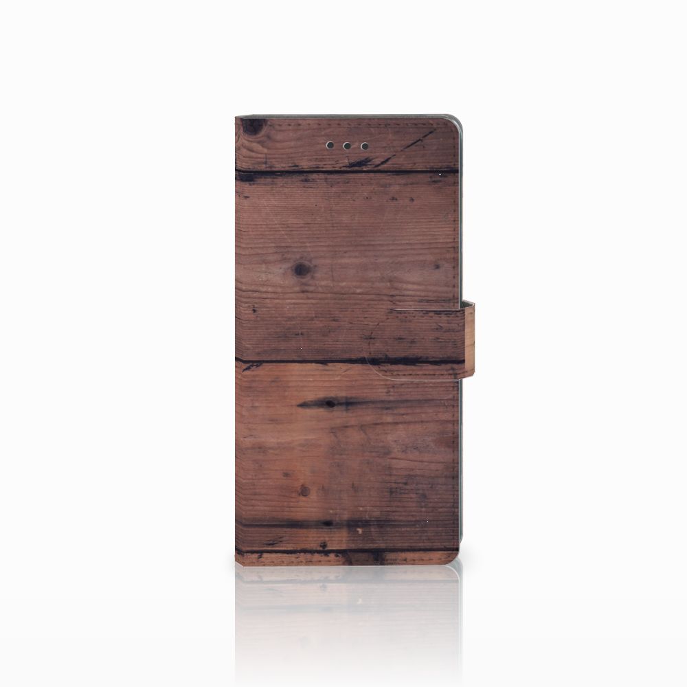 Samsung Galaxy Note 8 Book Style Case Old Wood