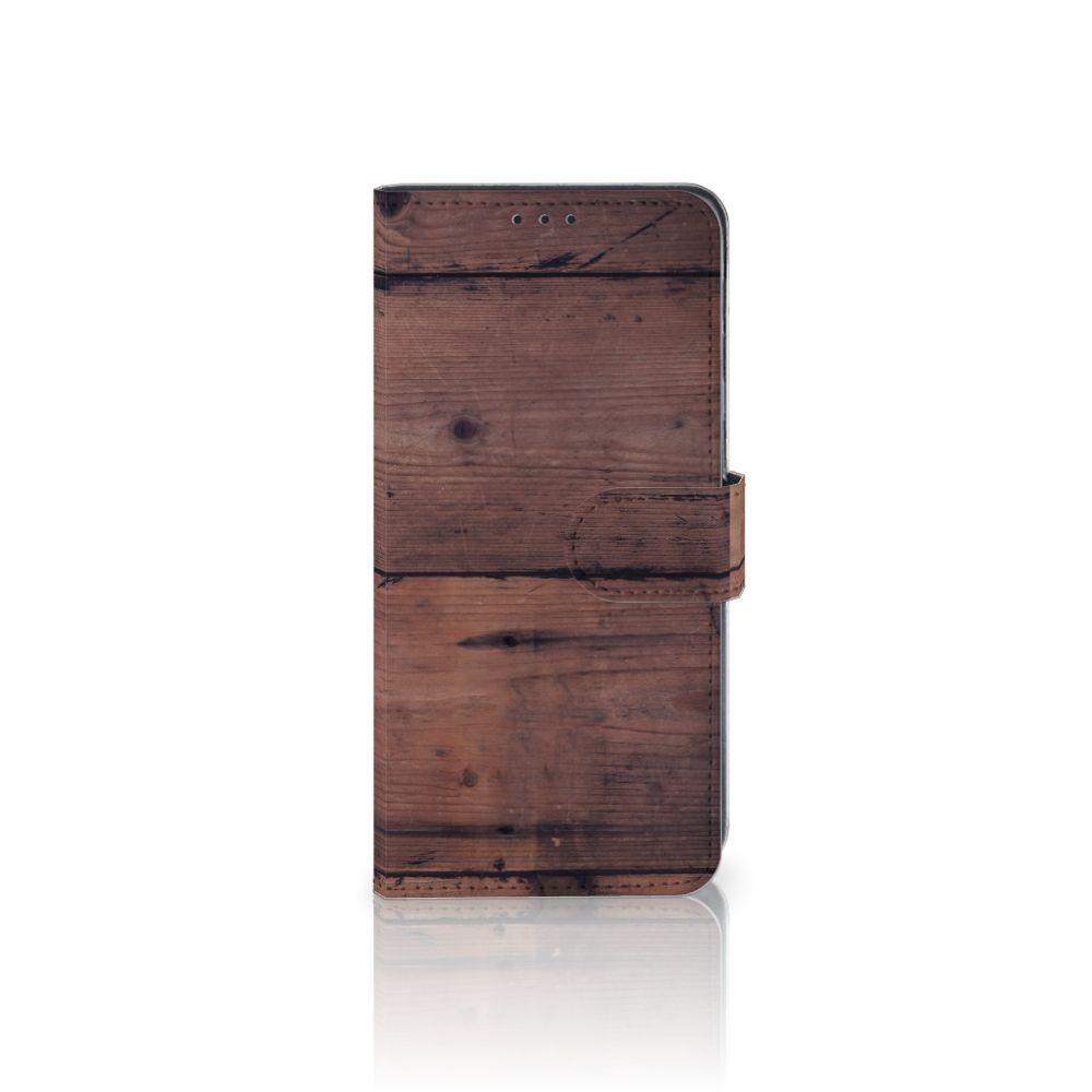 OPPO A91 | Reno3 Book Style Case Old Wood