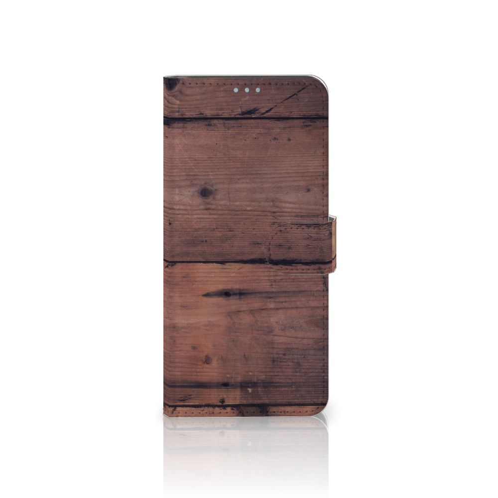 Nokia 3.4 Book Style Case Old Wood