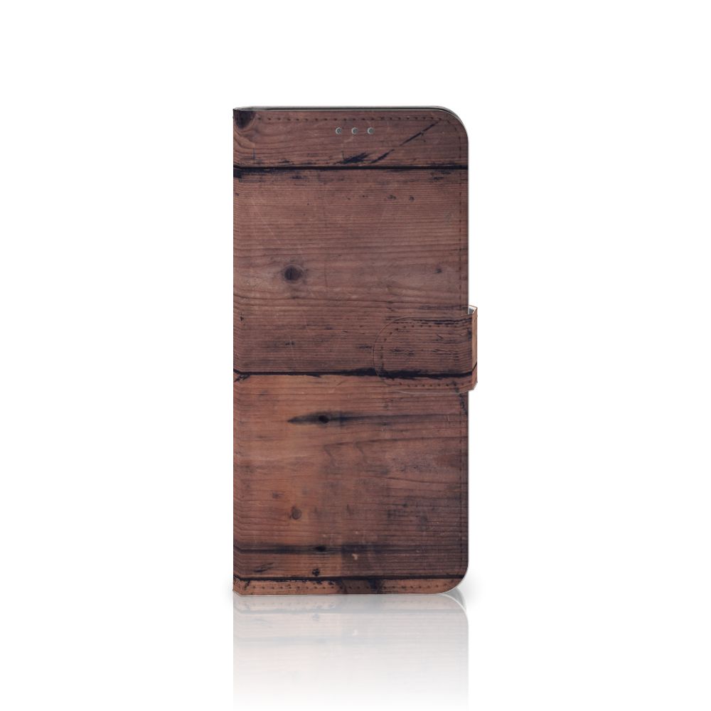 Samsung Galaxy S21 Plus Book Style Case Old Wood