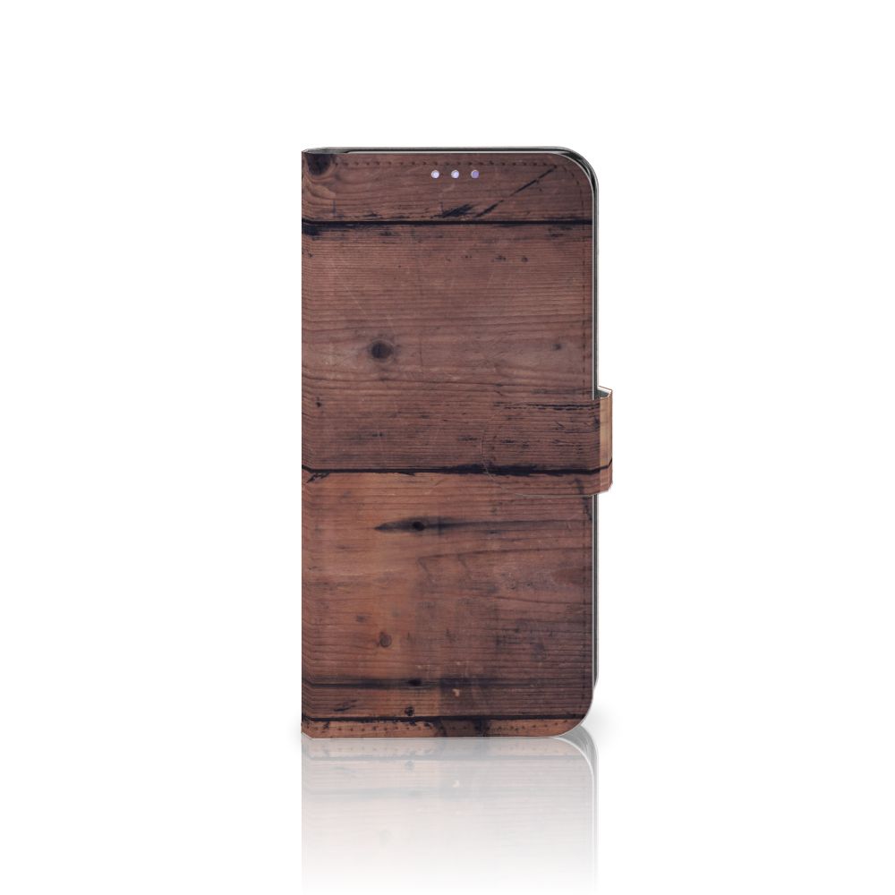 OPPO Find X3 Lite Book Style Case Old Wood