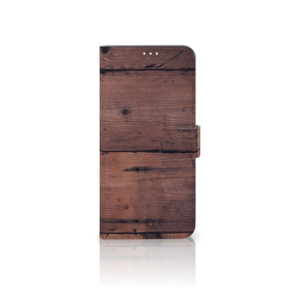 OnePlus 9 Book Style Case Old Wood