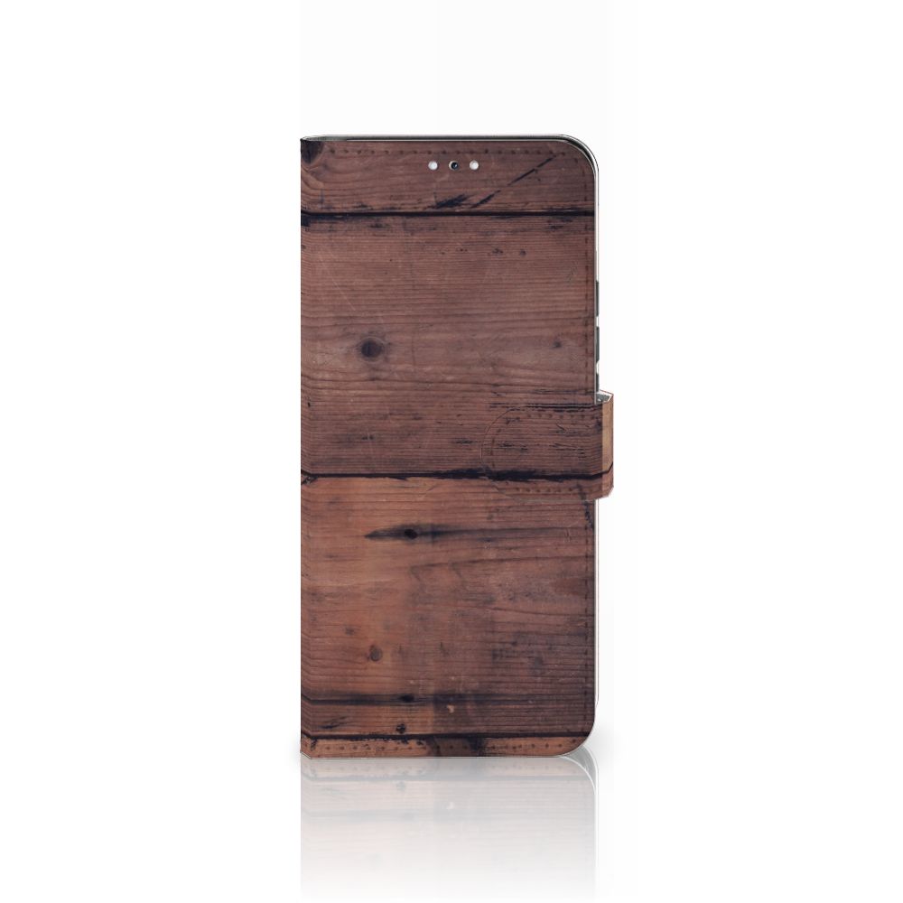 Samsung Galaxy S22 Plus Book Style Case Old Wood