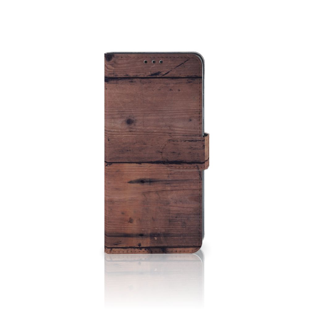 Samsung Galaxy M31 Book Style Case Old Wood
