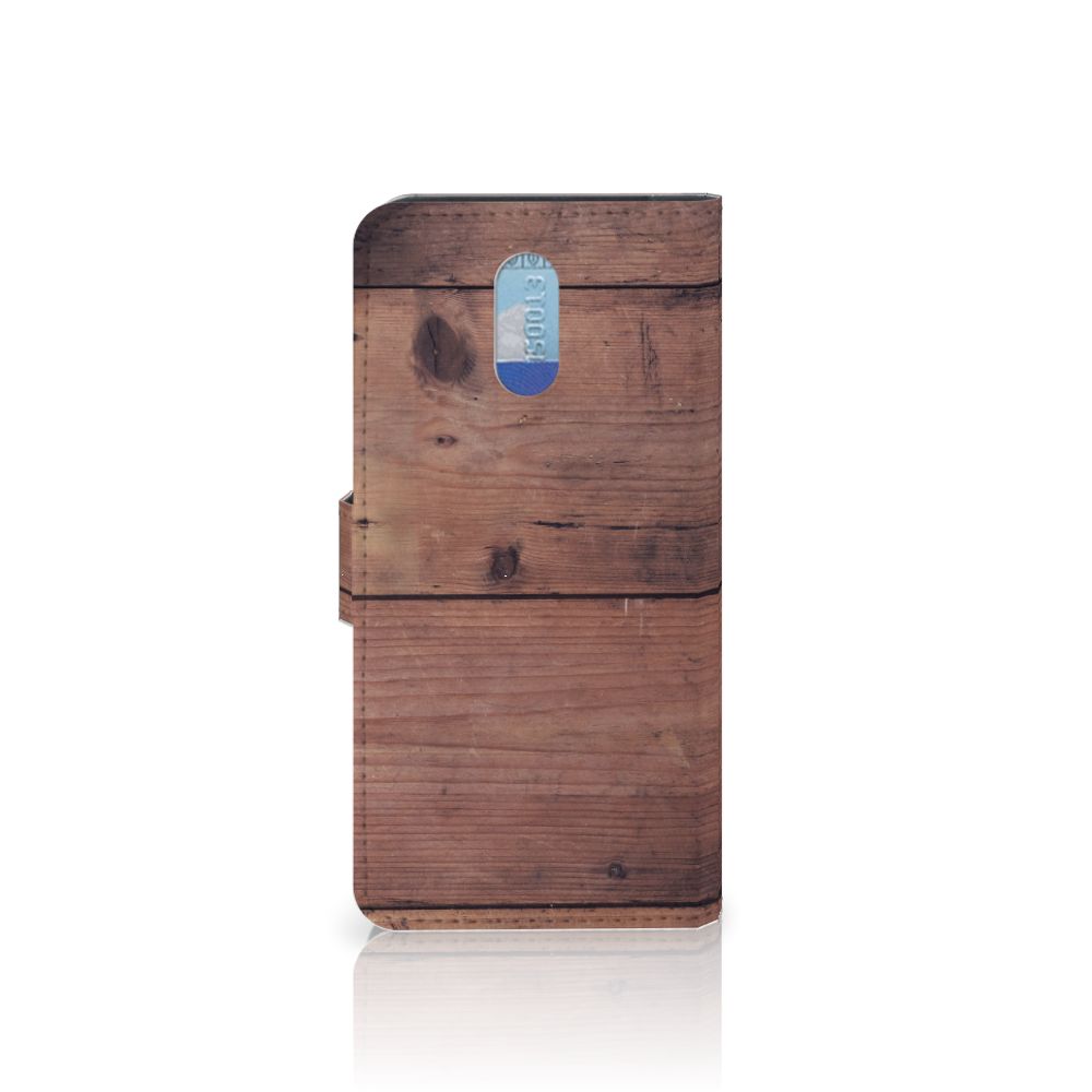 Nokia 2.3 Book Style Case Old Wood