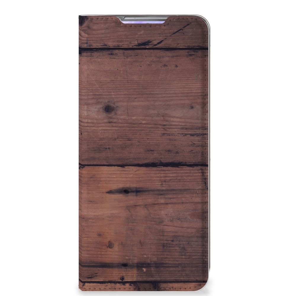 Samsung Galaxy S20 Plus Book Wallet Case Old Wood