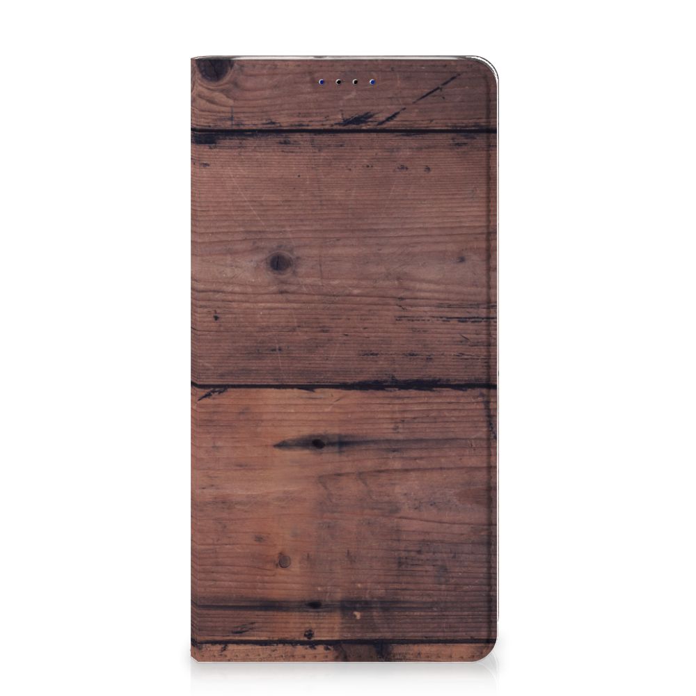 Huawei P Smart (2019) Book Wallet Case Old Wood