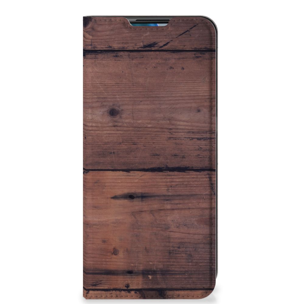 OnePlus Nord N10 5G Book Wallet Case Old Wood