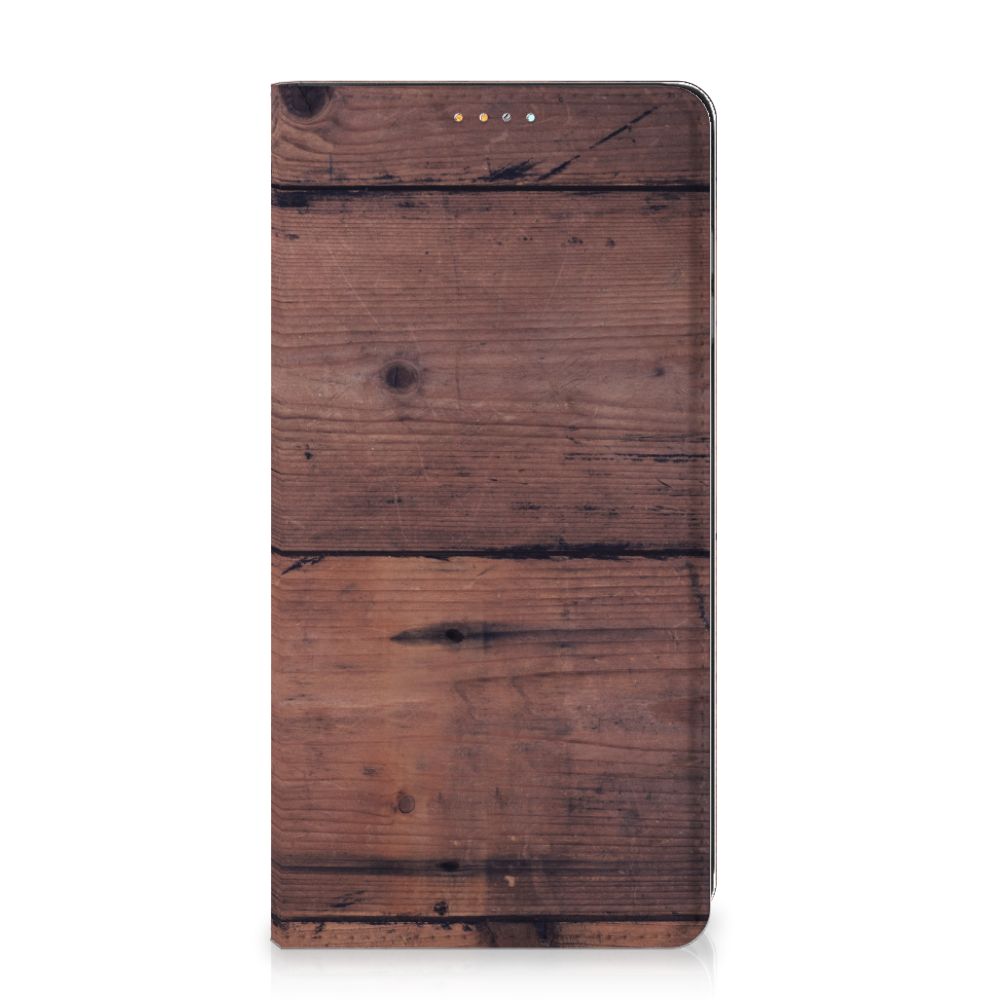 Samsung Galaxy A32 4G | A32 5G Enterprise Editie Book Wallet Case Old Wood