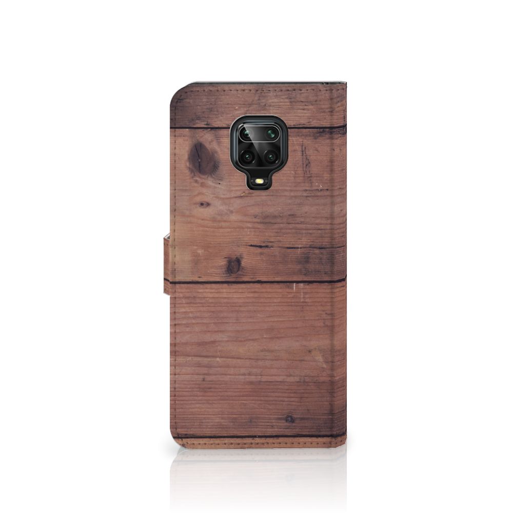 Xiaomi Redmi Note 9 Pro | Note 9S Book Style Case Old Wood