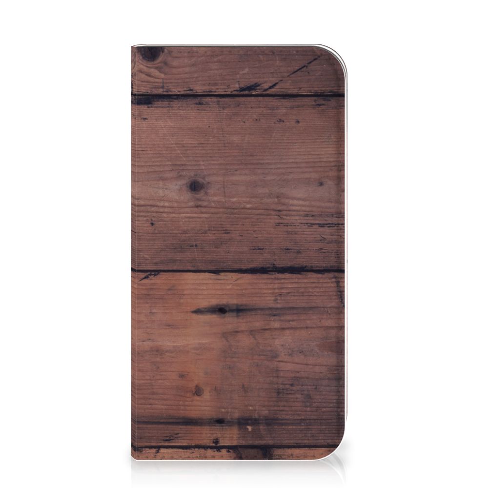 Apple iPhone 11 Pro Book Wallet Case Old Wood