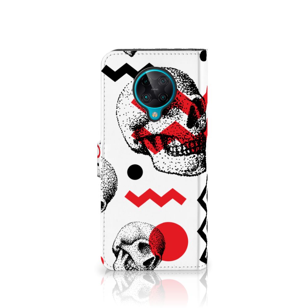 Telefoonhoesje met Naam Xiaomi Poco F2 Pro Skull Red