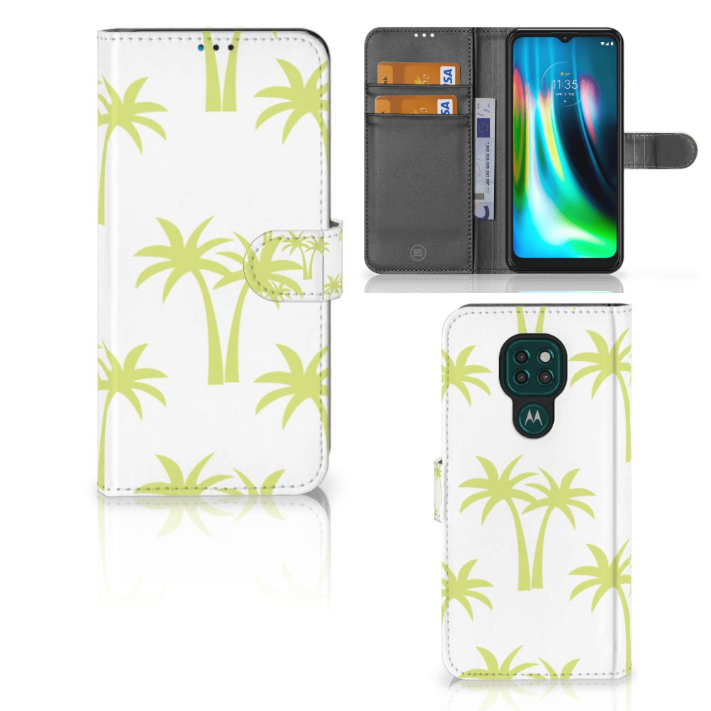 Motorola Moto G9 Play | E7 Plus Hoesje Palmtrees