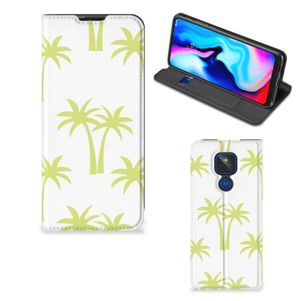 Motorola Moto G9 Play Smart Cover Palmtrees