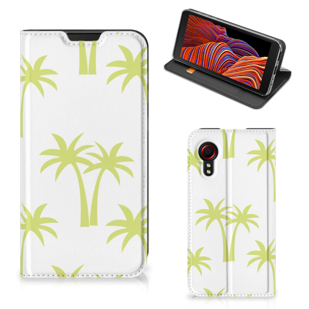 Samsung Galaxy Xcover 5 Smart Cover Palmtrees