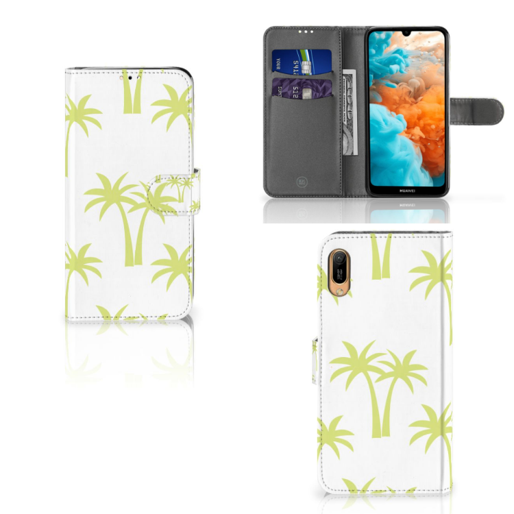 Huawei Y6 (2019) Hoesje Palmtrees