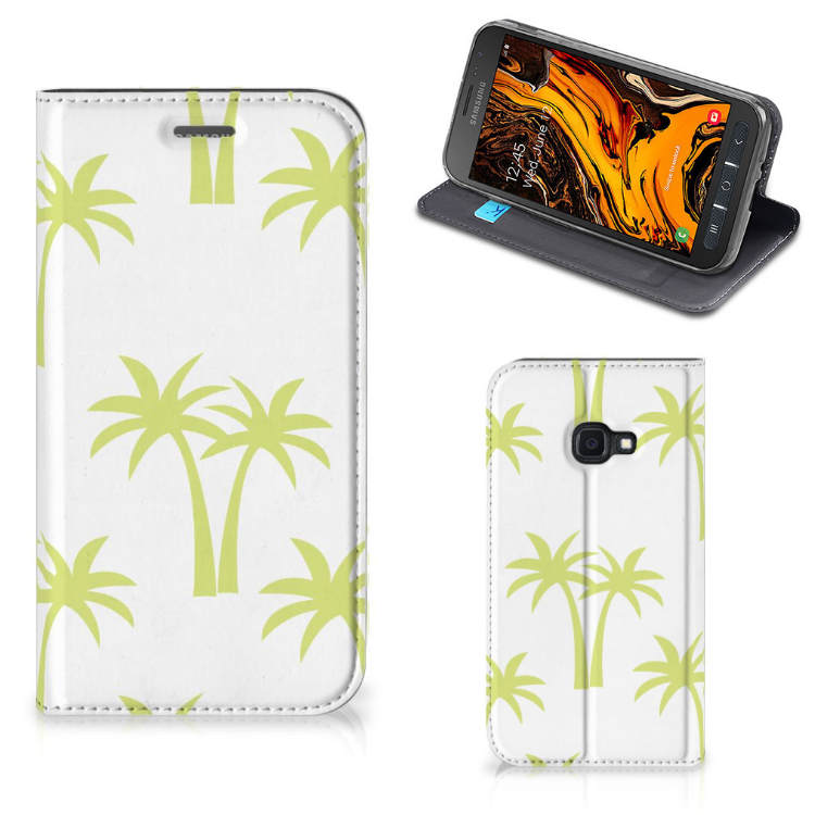 Samsung Galaxy Xcover 4s Smart Cover Palmtrees