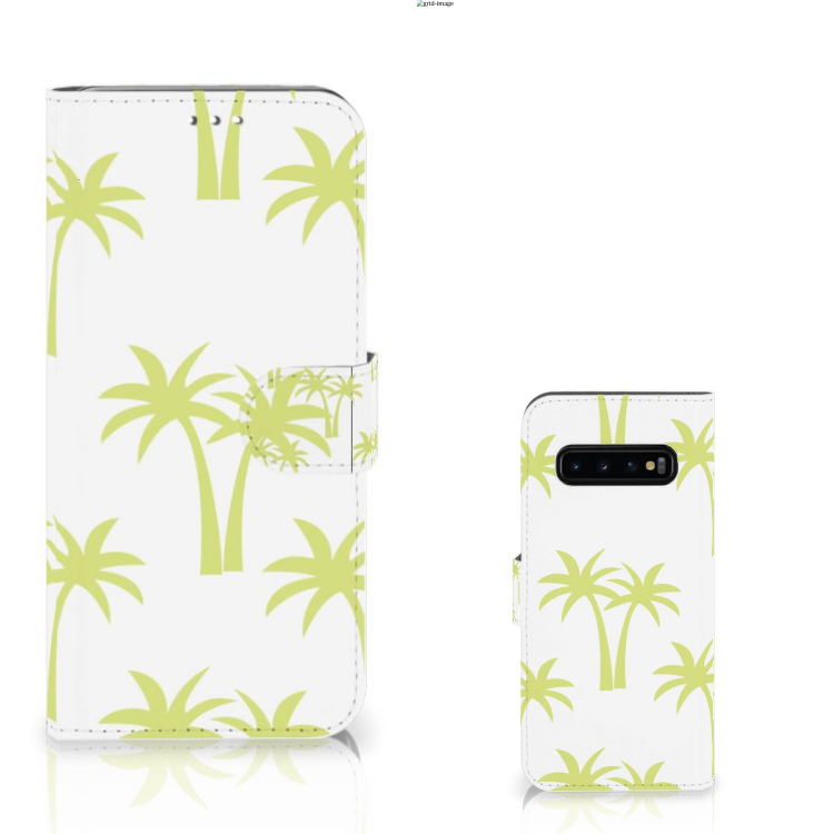 Samsung Galaxy S10 Plus Hoesje Palmtrees