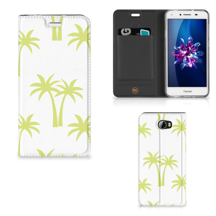 Huawei Y5 2 | Y6 Compact Smart Cover Palmtrees